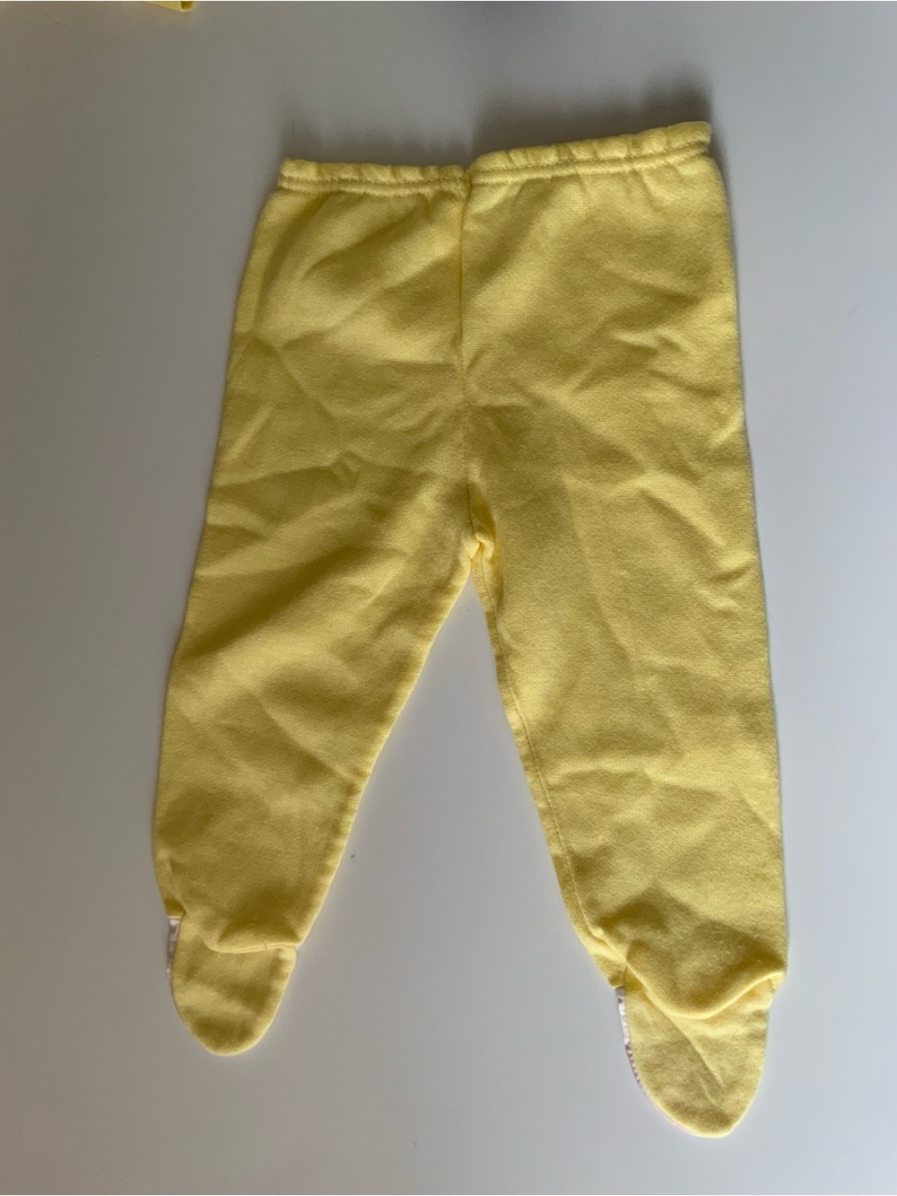 Yellow Baby Footed Pajama Set - Picture 5 of 11